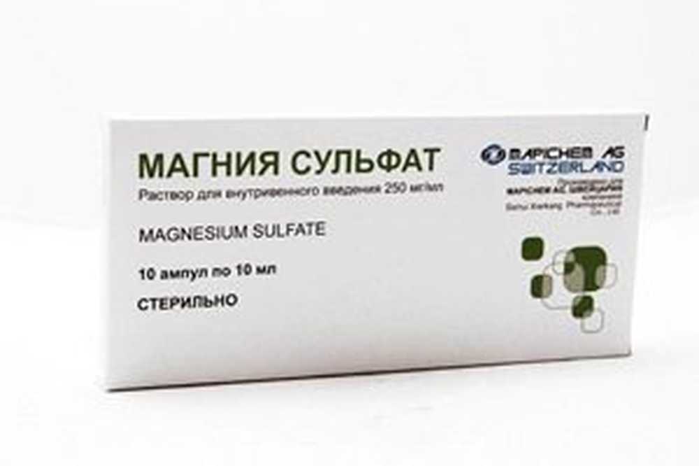 liječenje hipertenzije magnezijevog sulfata